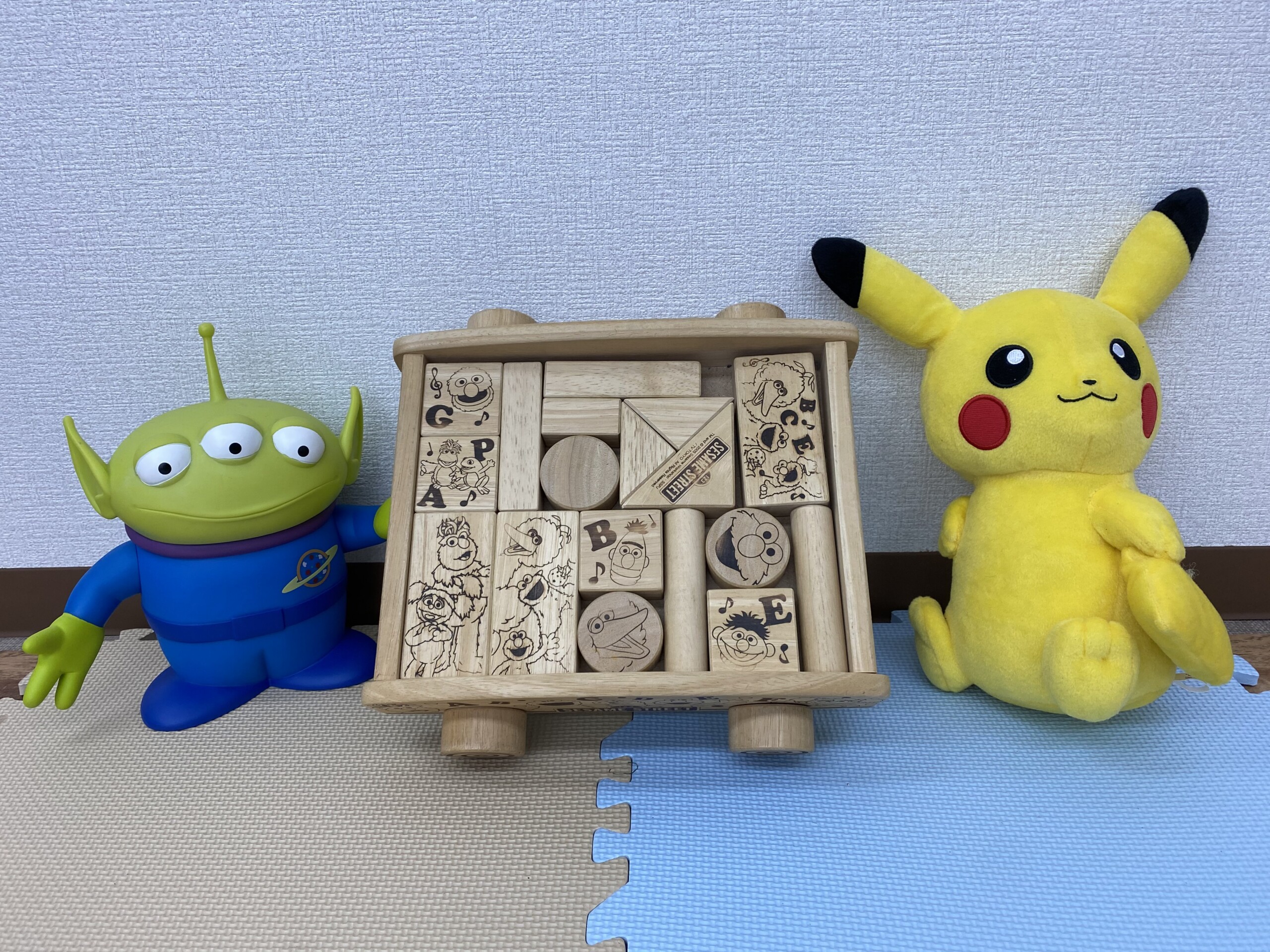 名古屋市中区上前津パーソナルジム_キッズスペースのおもちゃの紹介